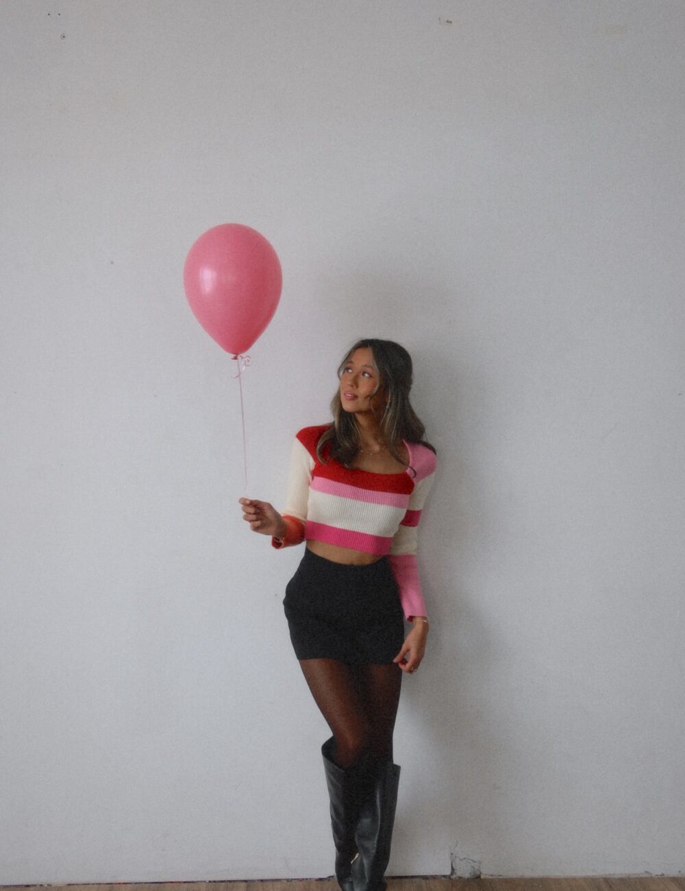 Penelope Long Sleeve Stripe Top - Image 2